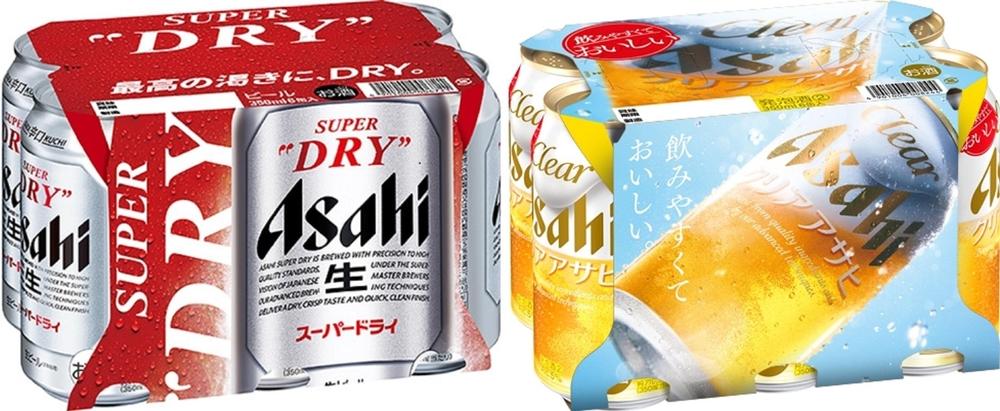 【博多大丸おすすめ品】アサヒスーパードライ&クリアアサヒ　各350ｍｌ 6缶セット(計12缶）