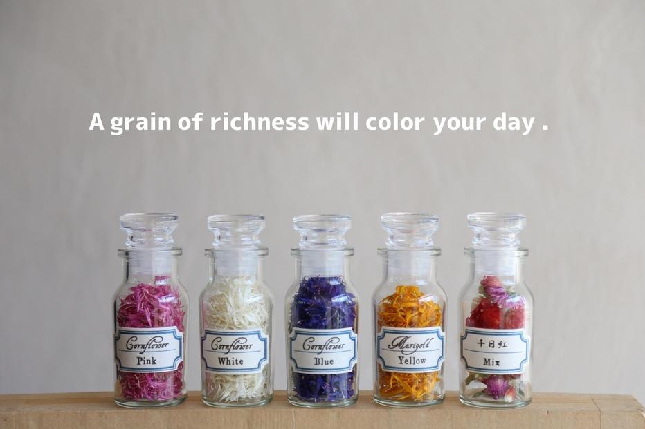 乾燥エディブルフラワーセット  福岡市西区北崎産