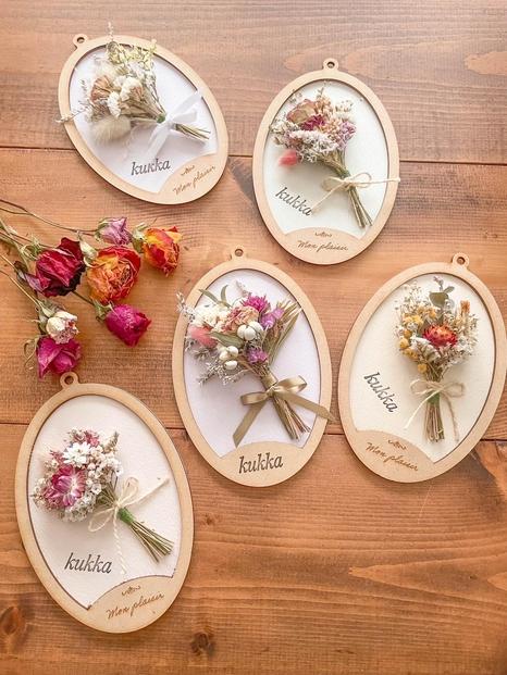 ドライフラワー オーナメントアレンジ（ランダム）kukka【福岡市】