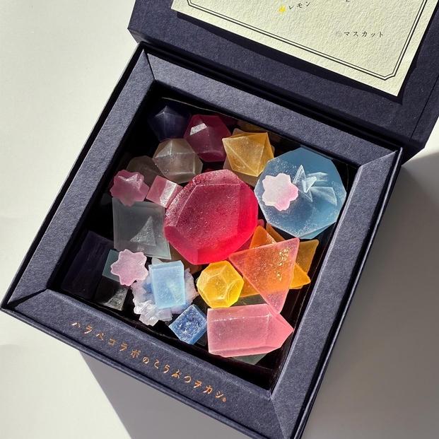 【ハラペコラボ】こうぶつのカケラ（琥珀糖）100g｜福岡市