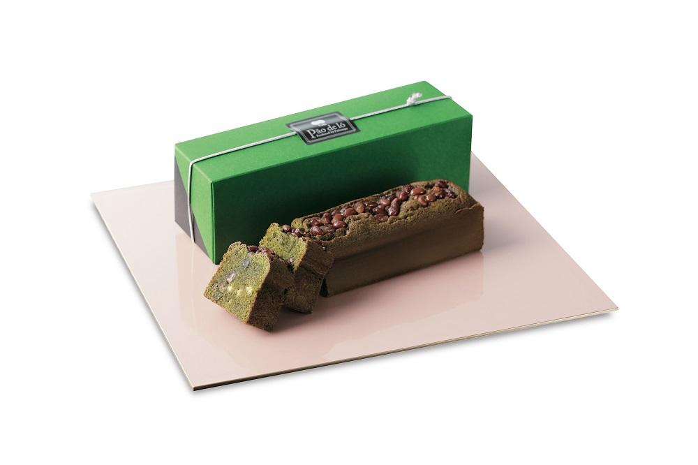 【カステラ本家福砂屋　福岡市内製造】抹茶と小豆のパンデローケーキ