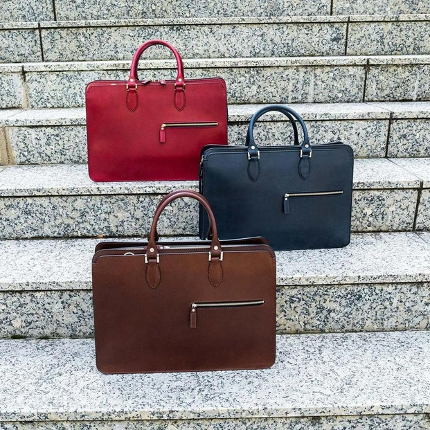 【福岡市】Foglia A4ビジネスバッグ 　【カラー選択可】