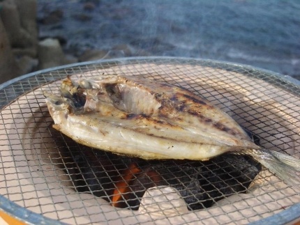 振り塩仕立て　真アジ開き10枚セット　★長浜市場で水揚げ★