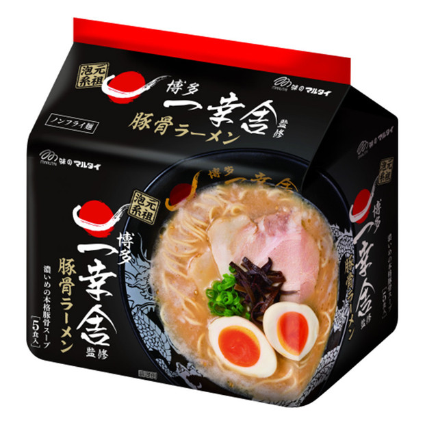 一幸舎監修豚骨ラーメン　袋麺　30食（5食×6パック）