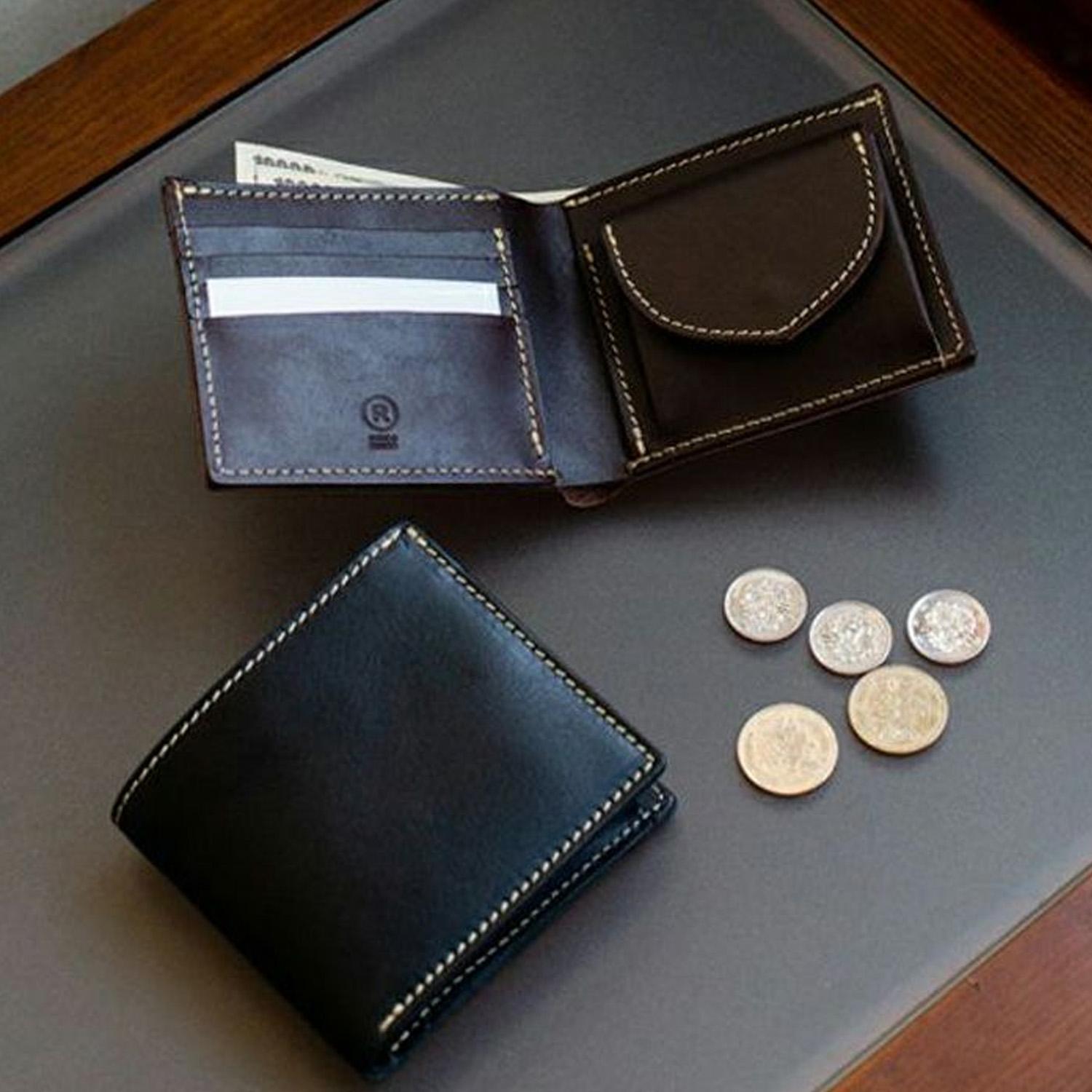 2つ折り財布＜カラー選択可能＞【福岡市内製造】