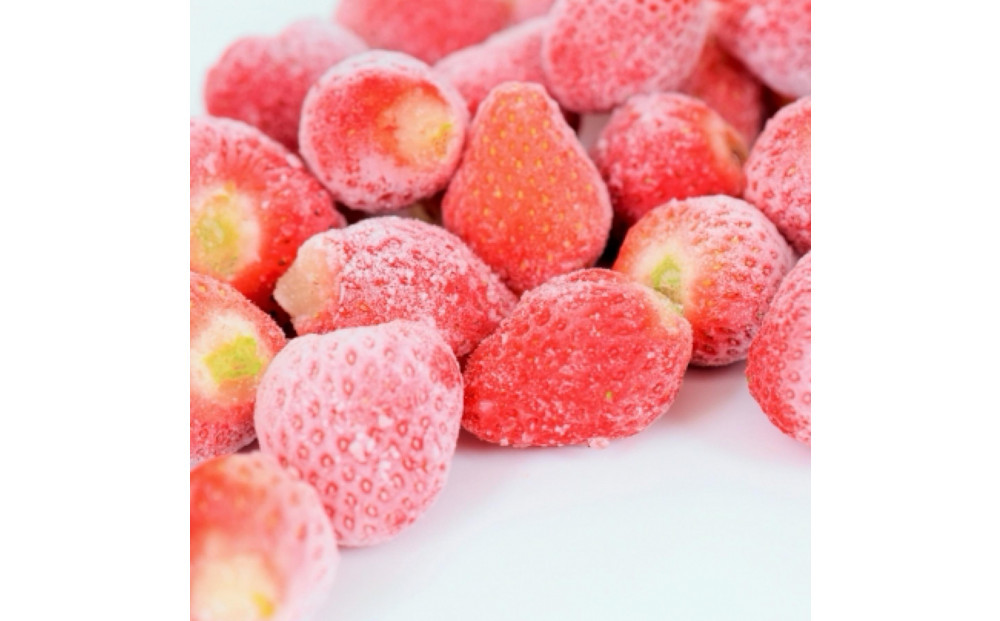 【福岡県産】完熟冷凍あまおう 約2kg（500g×4）｜濃厚な甘み＊鮮度そのまま