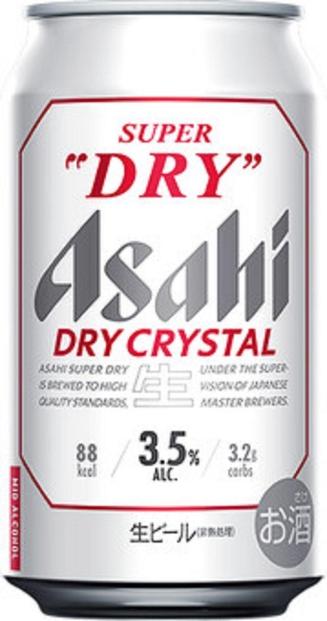 【博多大丸おすすめ品】アサヒスーパードライ　ドライクリスタル缶３５０ｍｌ　６缶パック×４