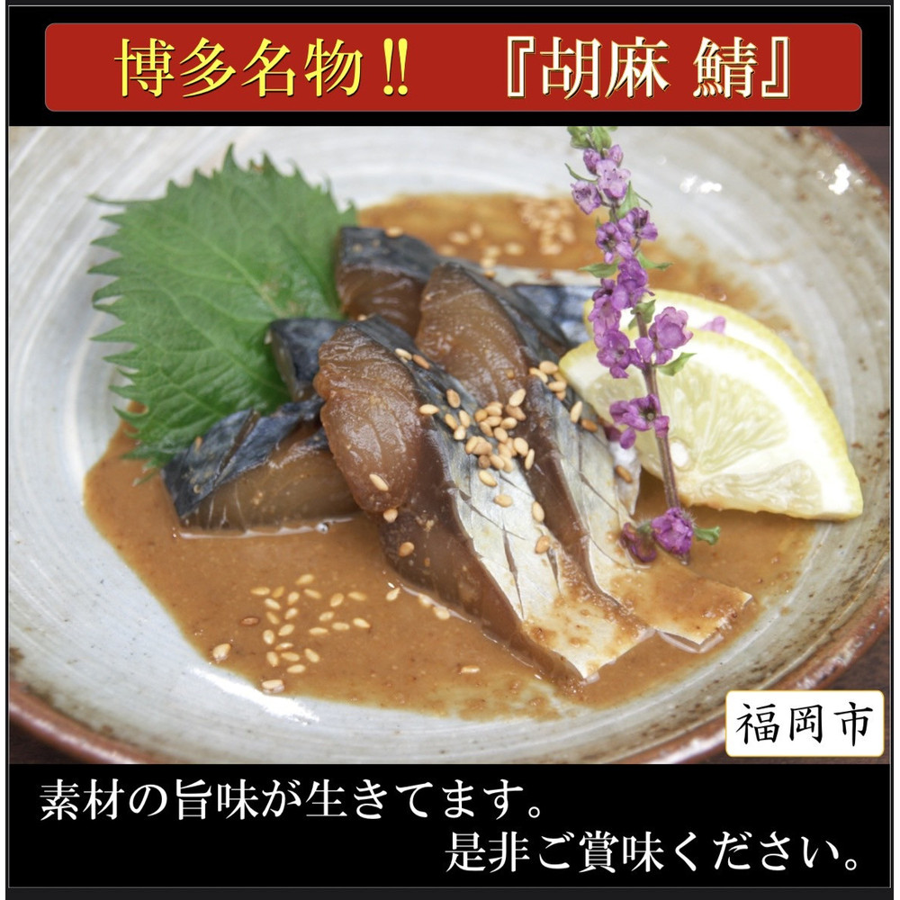 博多名物 胡麻サバと胡麻海鮮　各5パックセット　計10パック