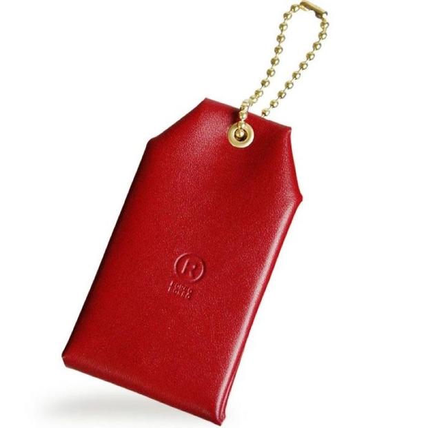 【レッド】お守りケース【福岡市内製造】