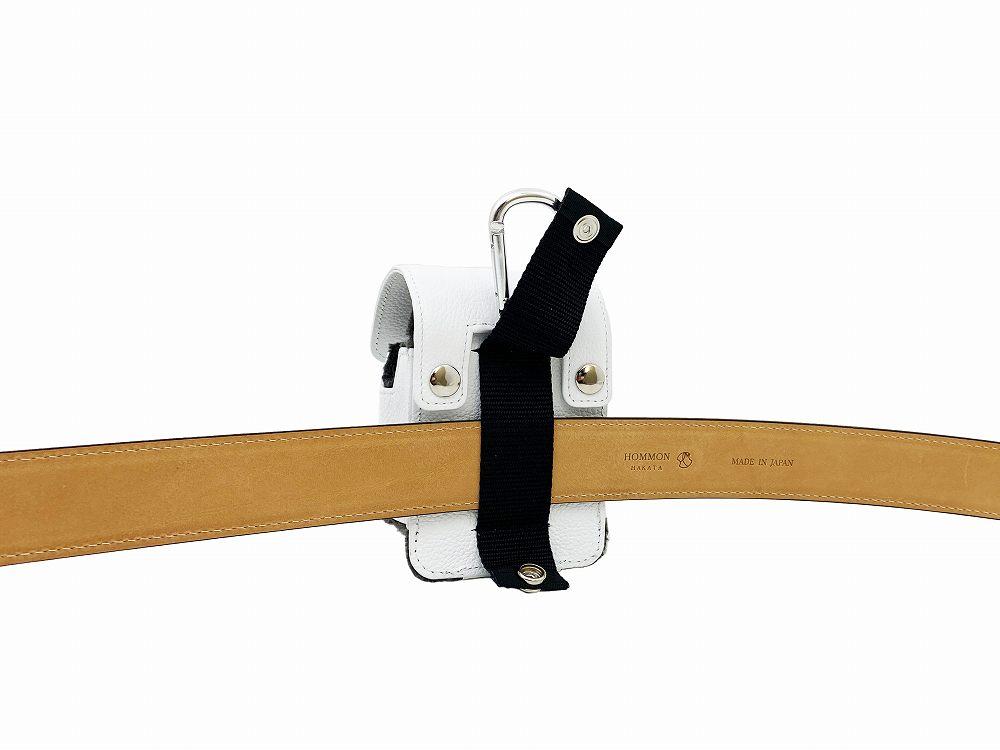 博多革工房HOMMONが作ったゴルフ距離計ケース【牛革】