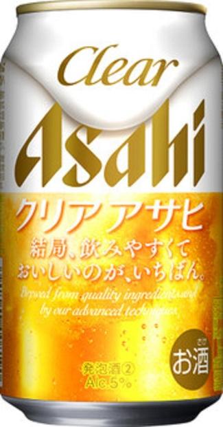 【博多大丸おすすめ品】クリア　アサヒ缶　３５０ｍｌ　６缶パック×４