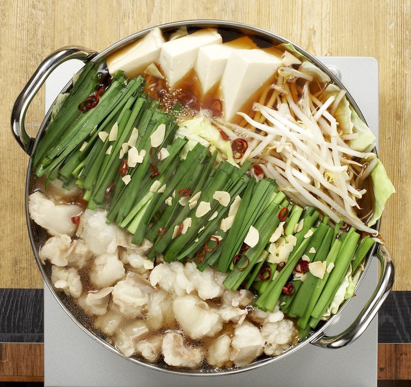 【博多大丸おすすめ品】「海千」博多もつ鍋1人前セット（醤油・味噌）