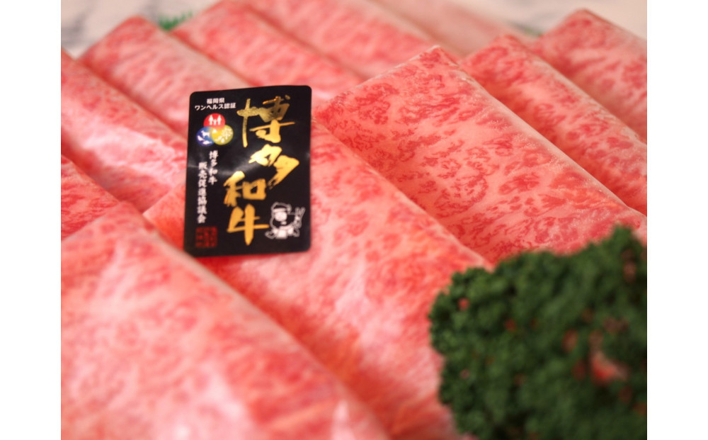 博多和牛特選ロース　すき焼きしゃぶしゃぶ500g