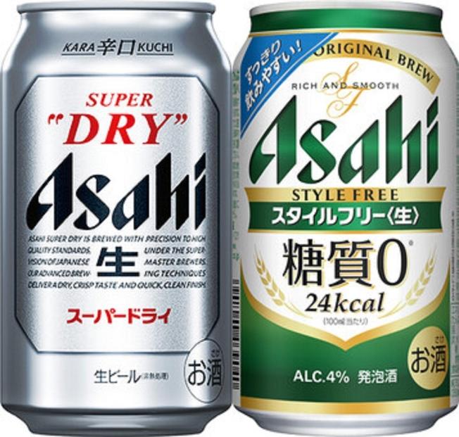 【博多大丸おすすめ品】アサヒスーパードライ&スタイルフリー　各350ｍｌ 6缶セット(計12缶）