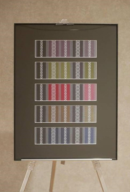 博多織　額装（五色献上）