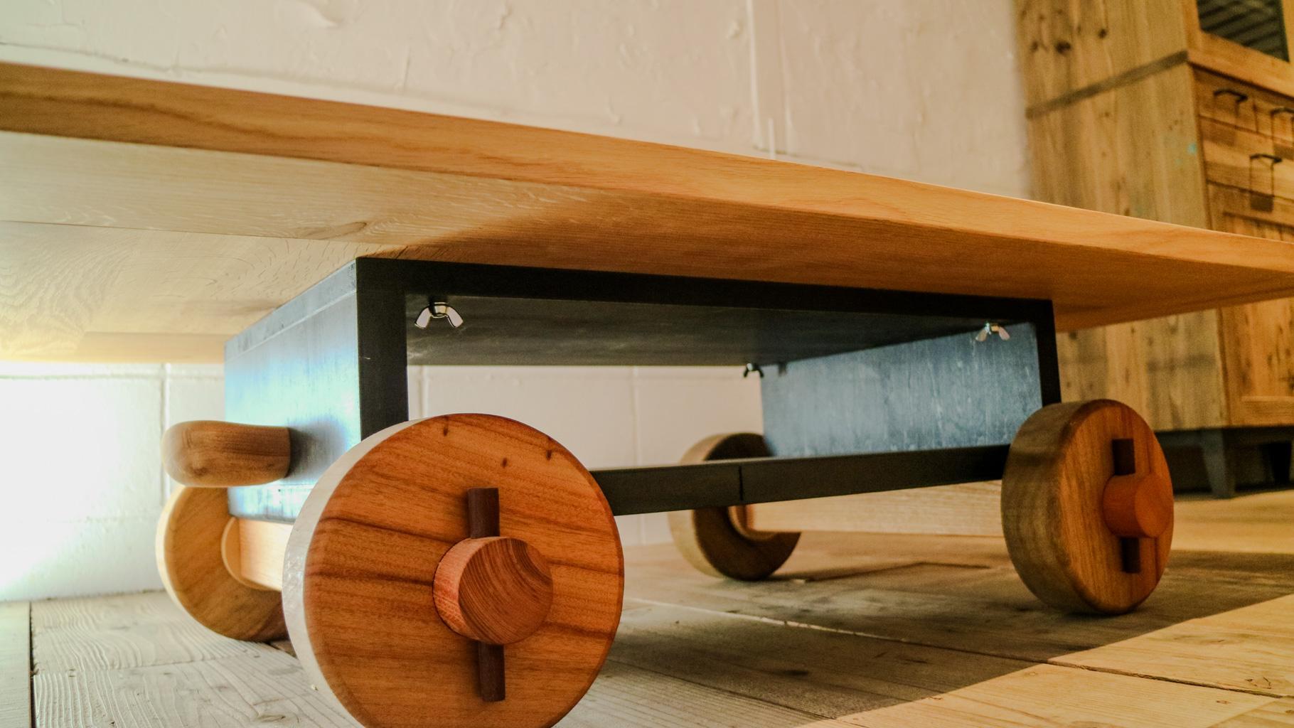 COBA＋【MADE IN FUKUOKA CITY】ローテーブルBK