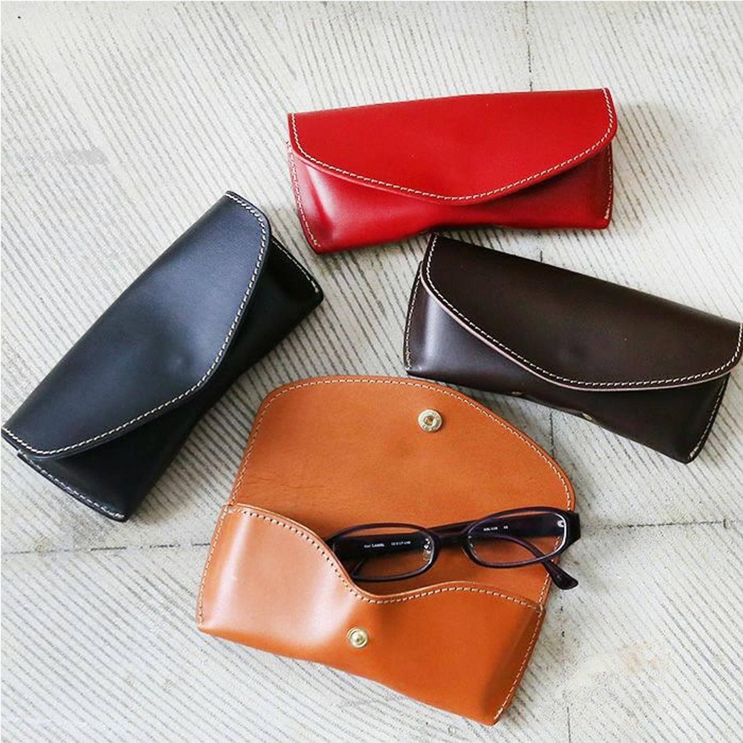 フラップメガネケース＜カラー選択可能＞【福岡市内製造】