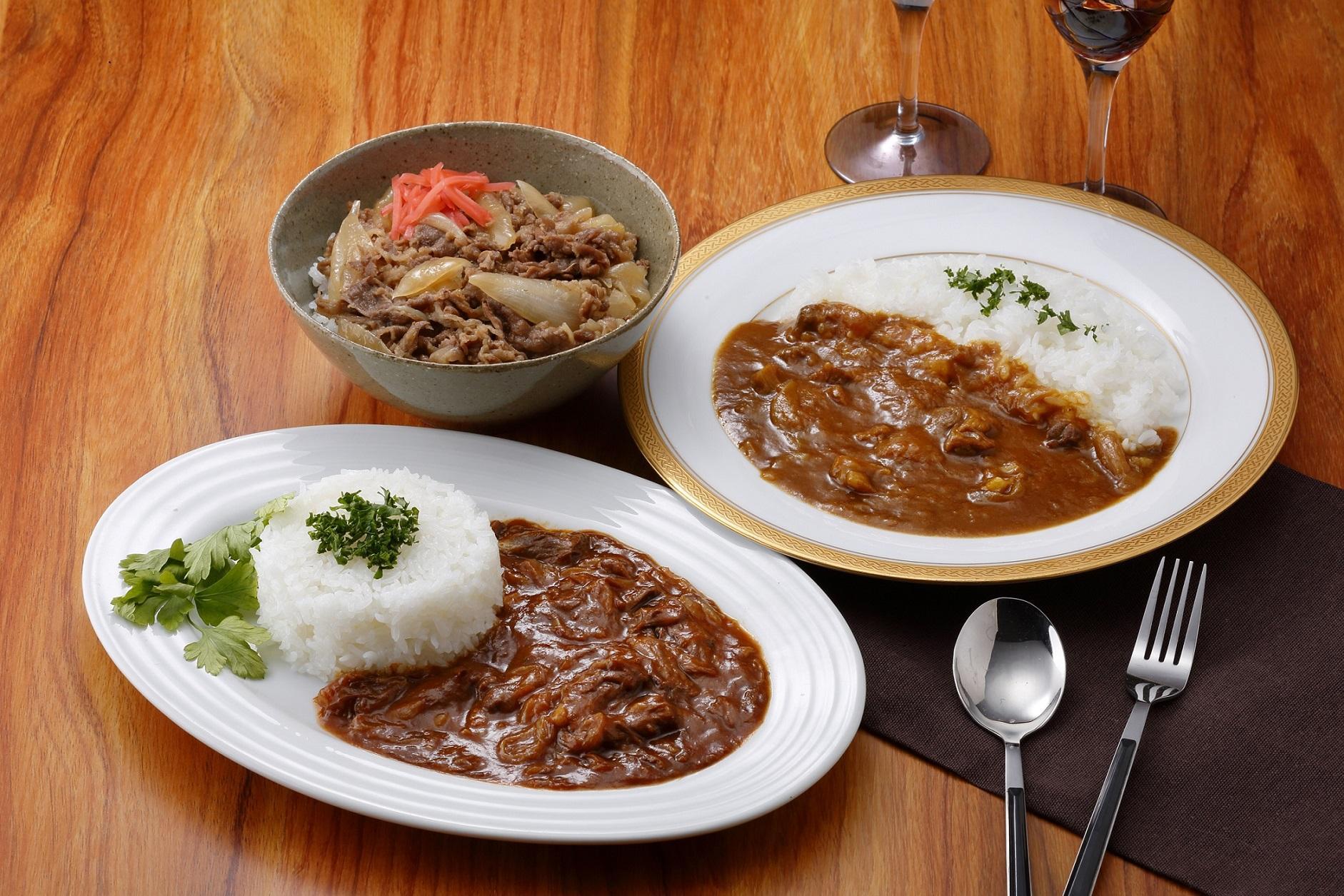 【博多大丸おすすめ品】「堀ちゃん牧場」カレー・牛丼・デミグラスセット各150g×各2(計6個)