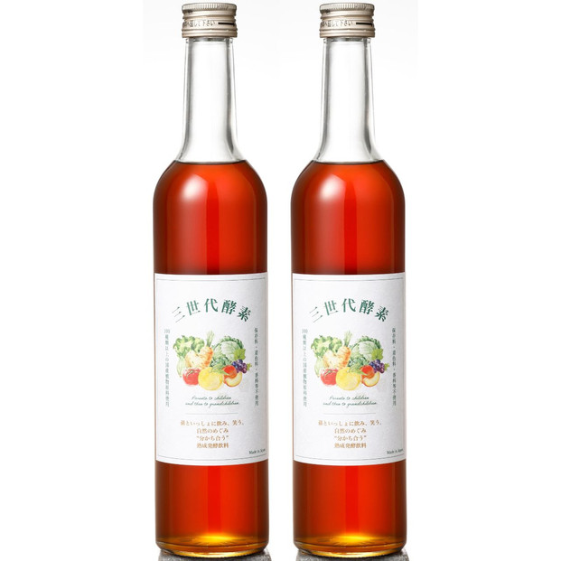 三世代酵素(福岡市返礼品) １本500ml×２本セット