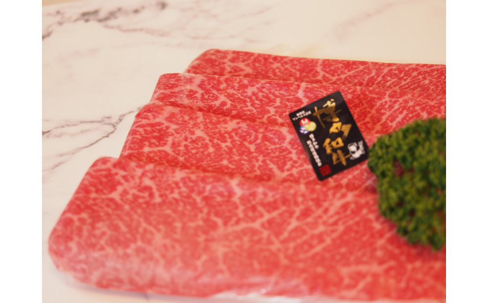 博多和牛特選もも　すき焼きしゃぶしゃぶ用　500ｇ