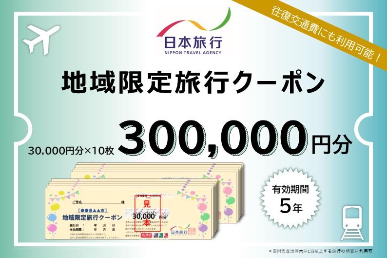 福岡県福岡市 日本旅行 地域限定旅行クーポン300,000円分