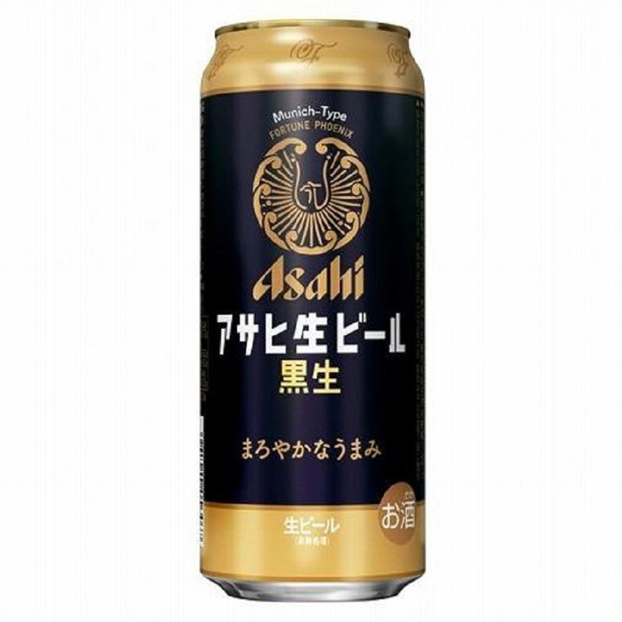 【定期便6回】【博多工場産ビール】アサヒ生ビール黒生500ml ６缶パック×4 ケース入り